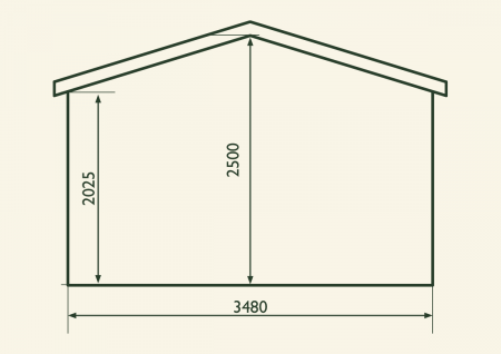 Casuta de gradina Syrah 3.5×3m [6]