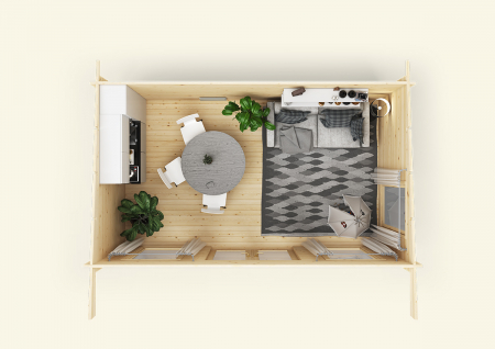 Casuta de gradina Chenin 5×3m [3]