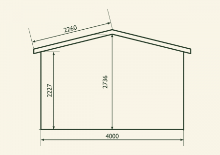 Casuta de gradina Marselan 4×3m [3]