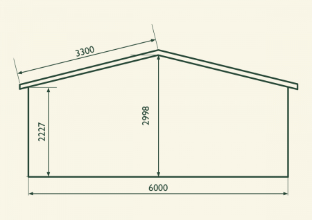 Casuta de gradina Mourvedre 6×4m [3]