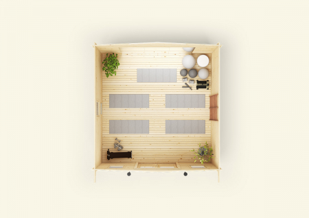 Casuta de gradina Barbera 5×5m [4]