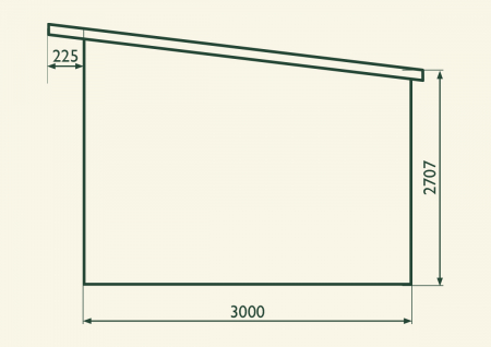 Casuta de gradina Airén 3×3m [4]
