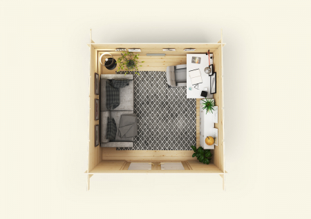 Casuta de gradina Airén 3×3m [2]