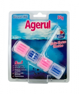 Odorizante baie - Odorizant solid pentru vasul toaletei, Agerul Marin, 50g