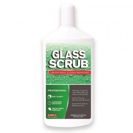 Curatare sticla, ferestre,oglinzi - CLEAN X Crema abraziva pentru curatare, Glass Scrub, 500 ml