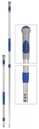 Cozi din aluminiu - Coada telescopica aluminiu anodizat, fara filet, 102-184 cm