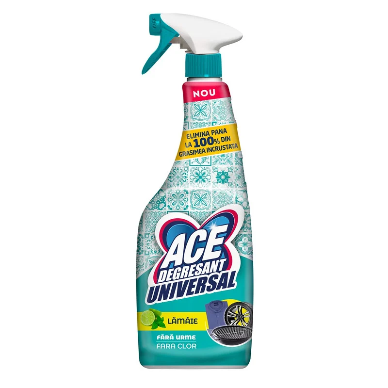 DETERGENTI, PRODUSE CURATENIE - Degresant universal Ace, fara clor, Lamaie, 550 ml