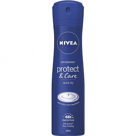 COSMETICE, INGRIJIRE PERSONALA - Deodorant Protect&Care, Nivea, 150 ml