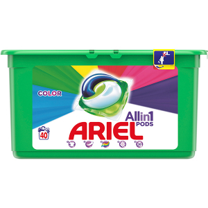 Detergent capsule Ariel 3in1 Pods Color, 40 spalari [0]