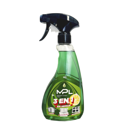 Detergenti vase - Detergent de vase fara inmuiere 3 in 1, 500 ml