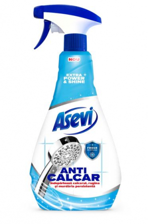 Baie si toaleta - Detergent de baie, Asevi Anticalcar, 750 ml