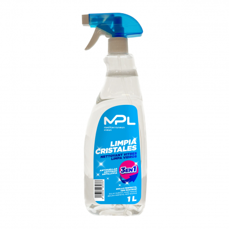 Curatare sticla, ferestre,oglinzi - Detergent geam cu efect antiaburire, 1 L