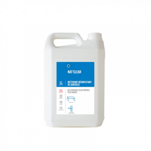 Curatare universala - Detergent igienizant pentru suprafete,  Bio, NAT CLEAR, 5 L