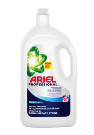 Detergenti textile - Detergent rufe lichid Ariel Professional Original, 4.05 l, 90 spalari