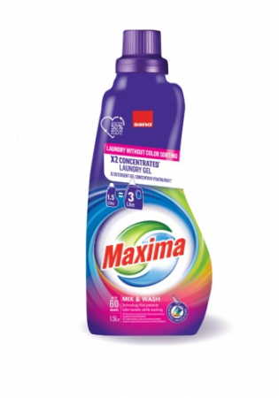 Detergent lichid concentrat Sano Maxima Moments of Joy, 1.5 l, 60 spalari [1]