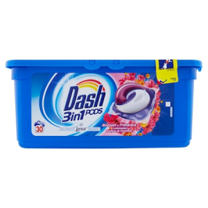 Detergent rufe capsule Dash 3 in 1, Buchet de Primavara, 30 spalari [1]