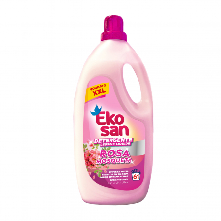 Detergent de rufe - Detergent rufe lichid Ekosan Rosa Mosqueta, 4 L