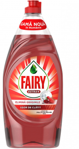 Detergenti vase - Detergent vase Fairy Extra + Fructe de padure, 900 ml