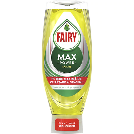 DETERGENTI, PRODUSE CURATENIE - Detergent vase Fairy Max Power Lamaie, 650 ml