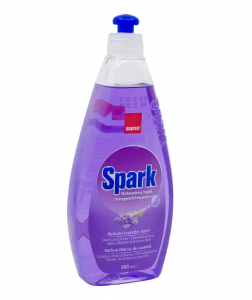Detergenti vase - Detergent vase Sano Spark de lavanda, 500 ml