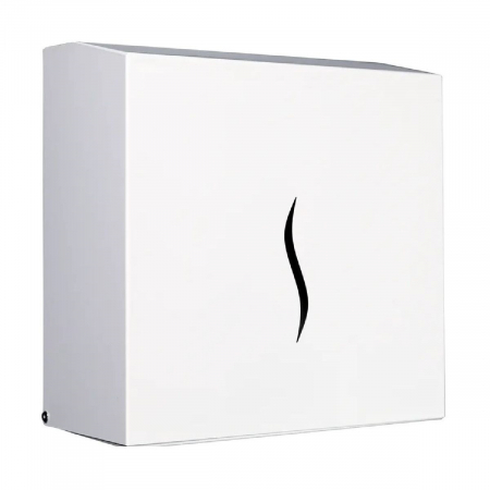 Dispensere - Dispenser inox prosoape pliate C-V, alb