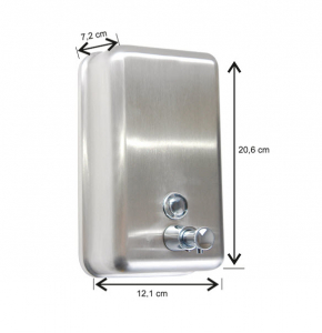 Dispensere - Dispenser sapun lichid inox mat, 1 L