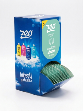 Parfum rufe - Display Parfum Rufe ZEO Angel Kiss, 40 buc x 7 ml