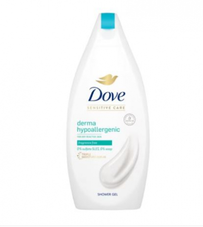 Ingrijirea corpului - Dove gel dus 400ml sensitive care