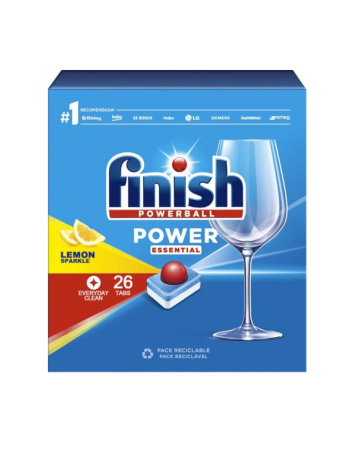 DETERGENTI, PRODUSE CURATENIE - Finish Power Essential Lemon, detergent pentru masina de spalat vase, 30 tablete