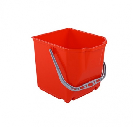 Carucioare curatenie - Galeata pentru carucior curatenie, rosu, 25 L