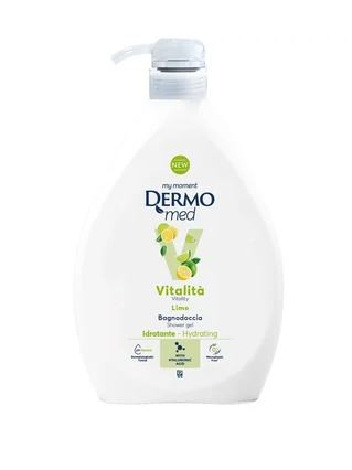 Ingrijire corp - Gel de dus Dermomed Vitalita Lime,  1 L