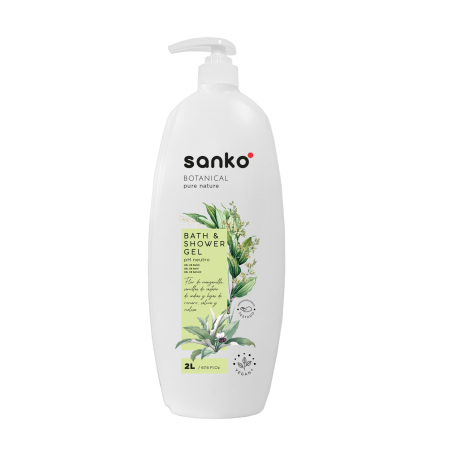 Ingrijire corp - Gel de duș Sanko Botanical Pure Nature, 2L