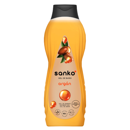 Ingrijire corp - Gel de dus Sanko Argan, 1.25L