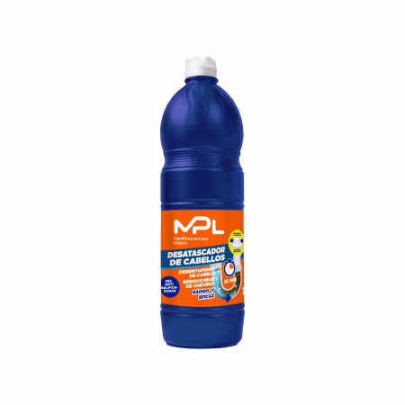 Baie si toaleta - Solutie pentru eliminarea blocajelor de par din tevi, MPL, 1 L
