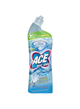 Baie si toaleta - Gel wc Ace Glitter Briza Marina 700 ml