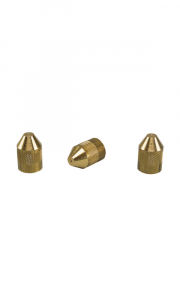 Accesorii dispozitive exterioare - GLORIA  Duze din alama, 3 buc/ set