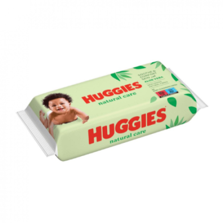 Ingrijire bebelusi - Huggies Baby Natural Care, Servetele umede 56 buc/set