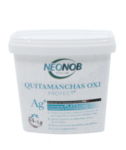 Detergent de rufe - Pudra igienizanta pentru indepartarea petelor cu ioni de argint, 4 in 1,  Neonob, 500g