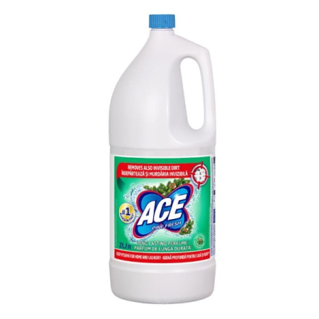 Detergenti textile - Inalbitor parfumat Ace Pine cu clor, 2 l