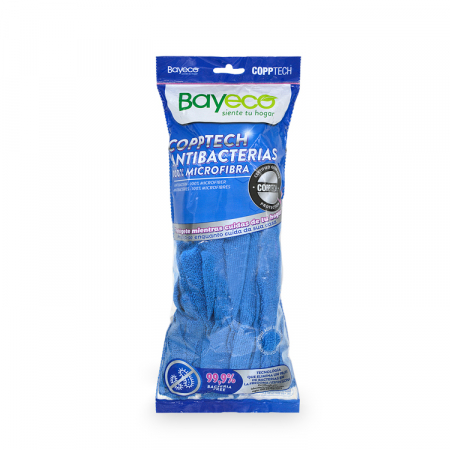 Rezerve Mop Clasice - Mop microfibra benzi Terry, antibacterian, 160 g