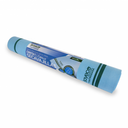 Lavete - Rola lavete microfibra pentru uscarea vaselor, Cristaplus 40x60 cm, 10 buc/rola