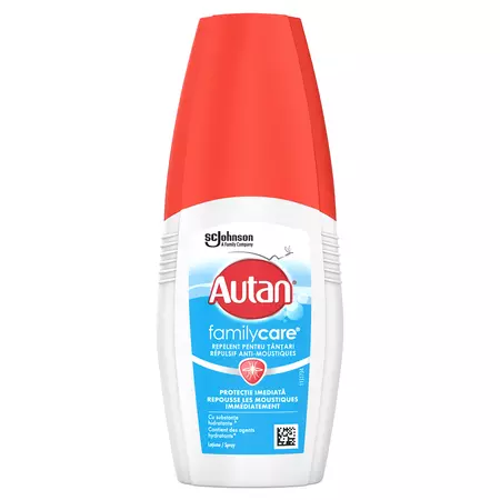 Insecticide - Lotiune spray impotriva tantarilor Family Care, Autan, 100 ml