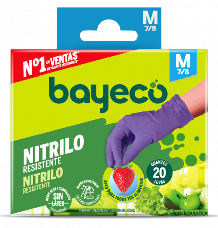 Manusi medicale - Manusi nitril, mov M, 20 buc/ set