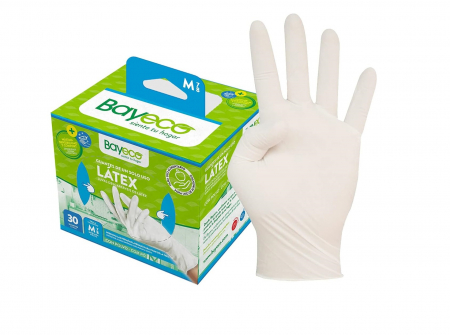 Manusi medicale - Manusi latex M, 30 buc/ set