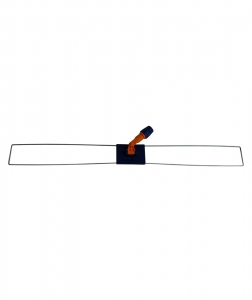 ACCESORII CURATENIE - Mecanism cu rama metalica pentu mop cu buzunare, 80 cm