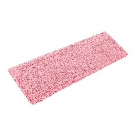 ACCESORII CURATENIE - Mop plat din microfibra cu buzunare, rosu, 40 cm