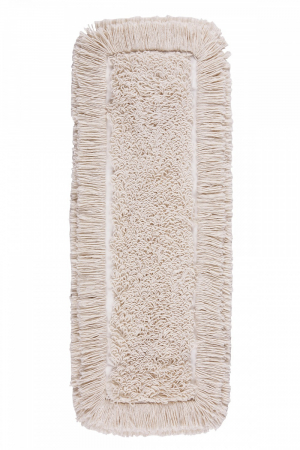 Rezerve mop - Mop plat de bumbac cu buzunare si banda de prindere, 40 cm