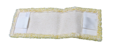 Mop plat din microfibra cu buzunare, galben, 40 cm [1]