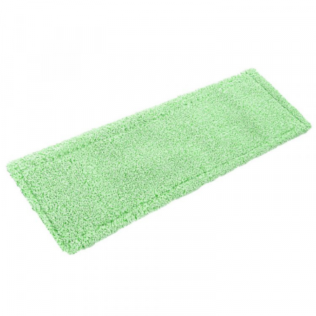 ACCESORII CURATENIE - Mop plat din microfibra cu buzunare, verde, 40 cm