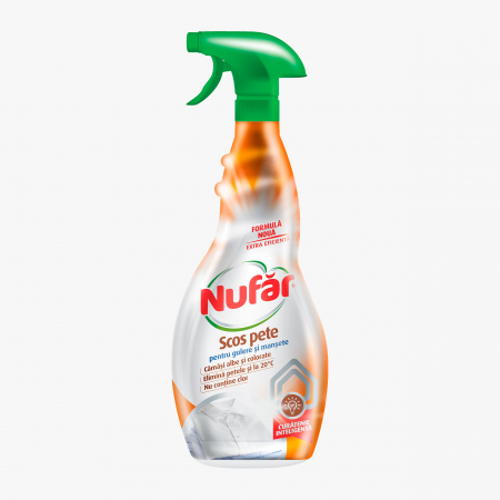 Indepartare pete - Nufar Scos pete pentru gulere si mansete, 500 ml